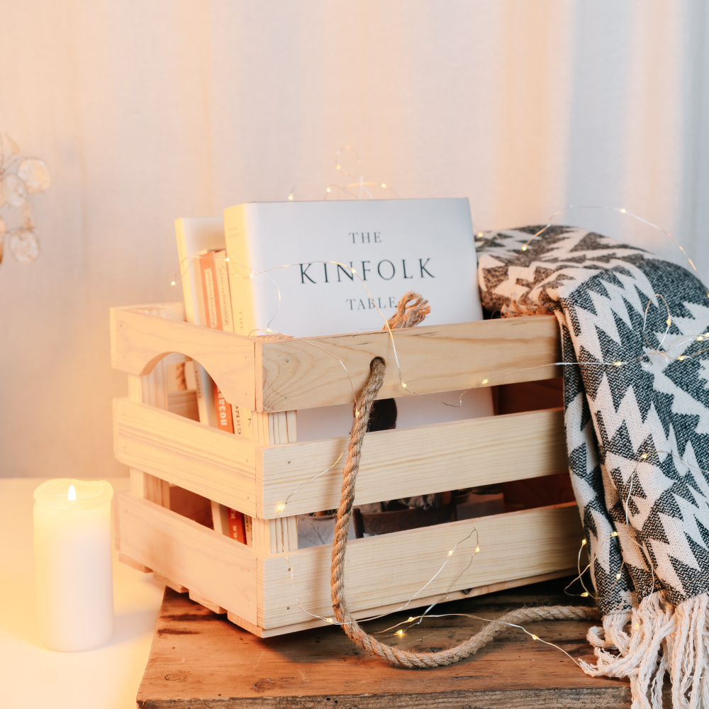 Деревянный подарочный декоративный короб, ящик для хранения из древесины Сибирского Кедра. PK26