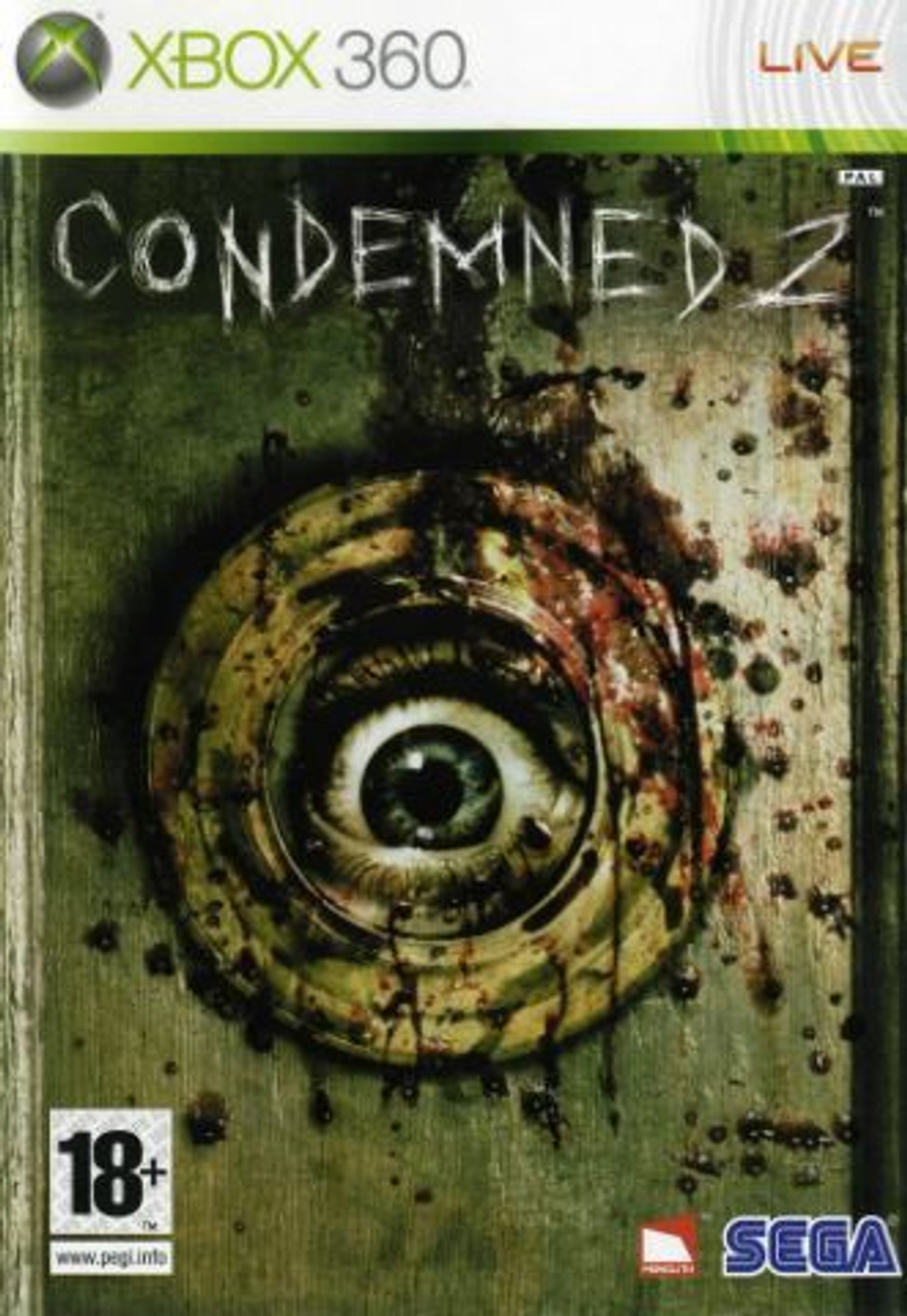 Condemned 2 Xbox 360 Б/У