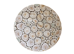 Панно из можжевельника круглое D-50 см