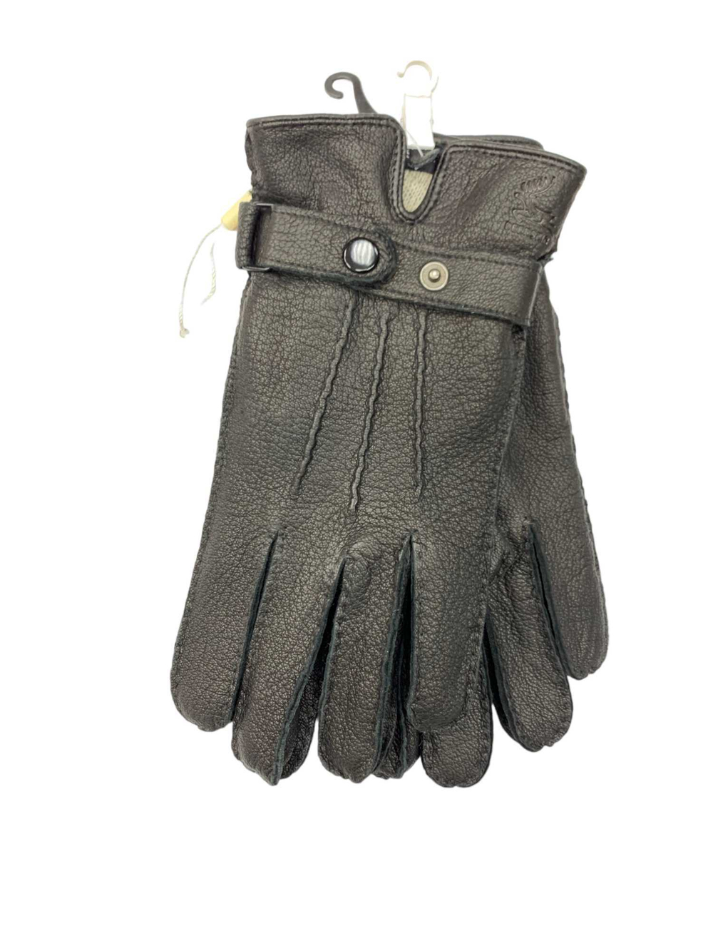 Перчатки. Мужские. Материал верха: Кожа оленя. Подклад: Трикотаж-шерсть. Наружний шов. 5 шт в упаковке.