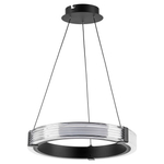 736247 Люстра ROTONDA 21W LED 1053LM 360G ЧЕРНЫЙ 3000K