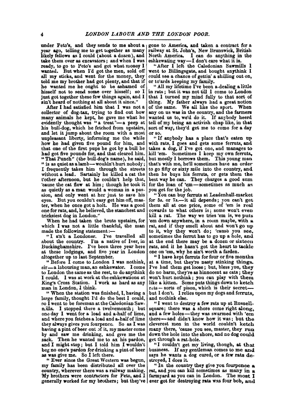 London Labour and the London Poor: the Condition and Earnings of Those that Will Work, Cannot Work, and Will Not Work | Henry Mayhew