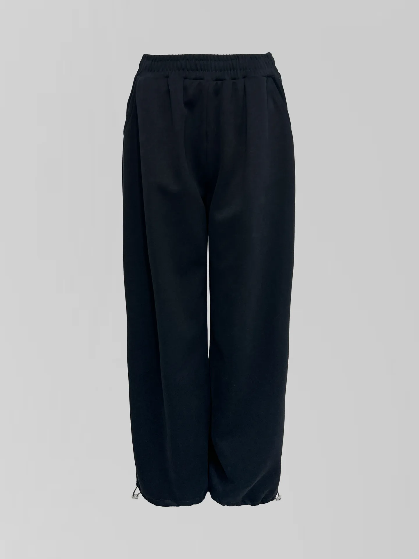 Костюм-тройка Agdali Brand 1023 спортивный из укороченной зип-кофты, широких штанов и корсета