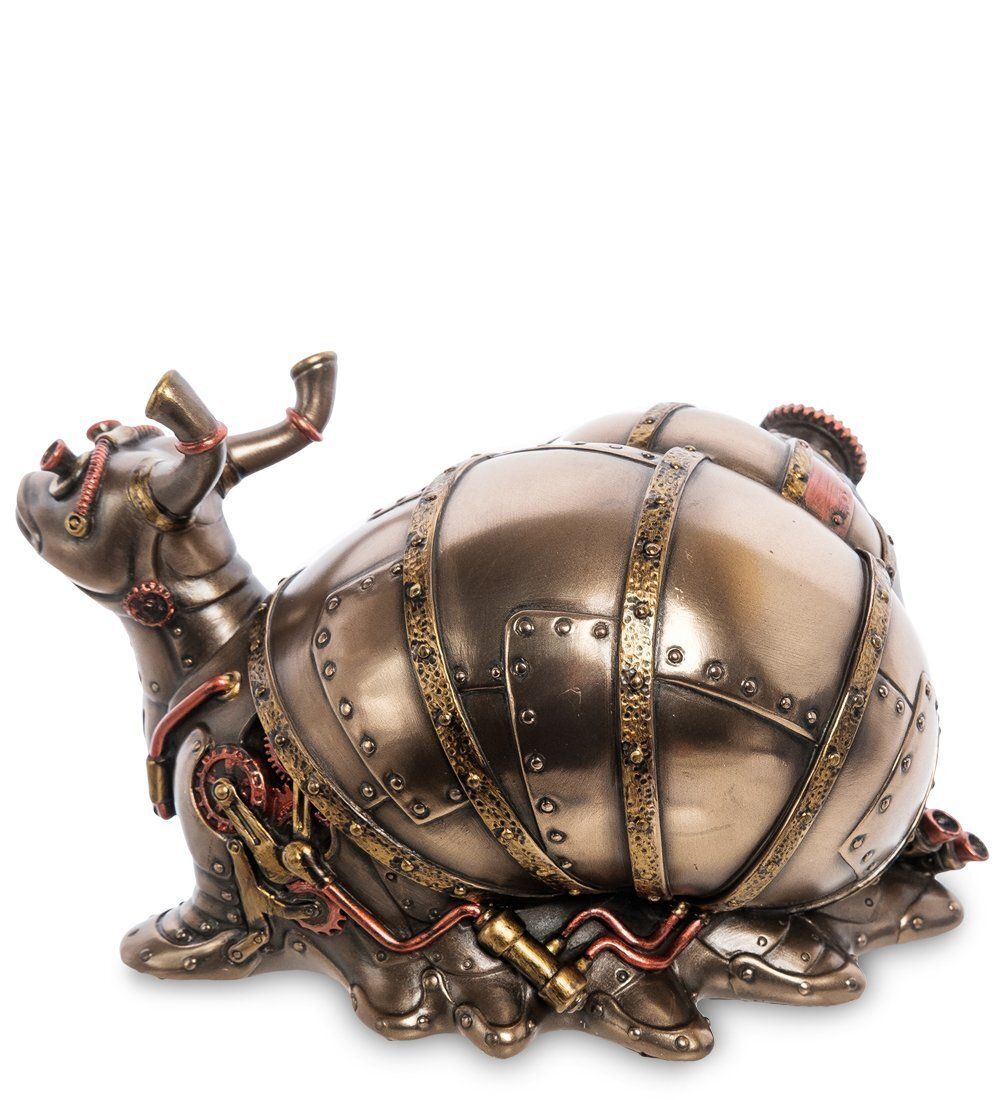 Veronese WS-1060 Статуэтка-шкатулка в стиле Стимпанк «Улитка»