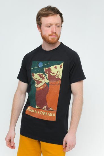 Футболка ЗАПОРОЖЕЦ Belka I Strelka (Серый (Night Grey))