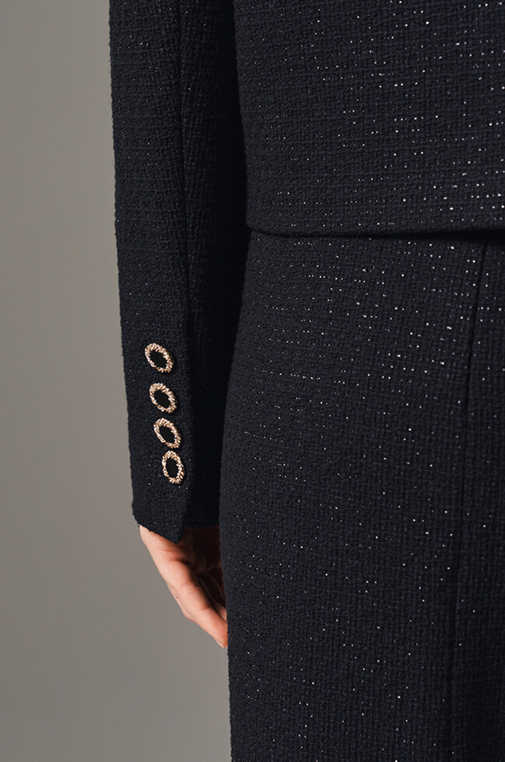 1898 Жакет женский (черный)