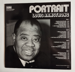 Винтажная виниловая пластинка LP Louis Armstrong Portrait (Germany 1977)