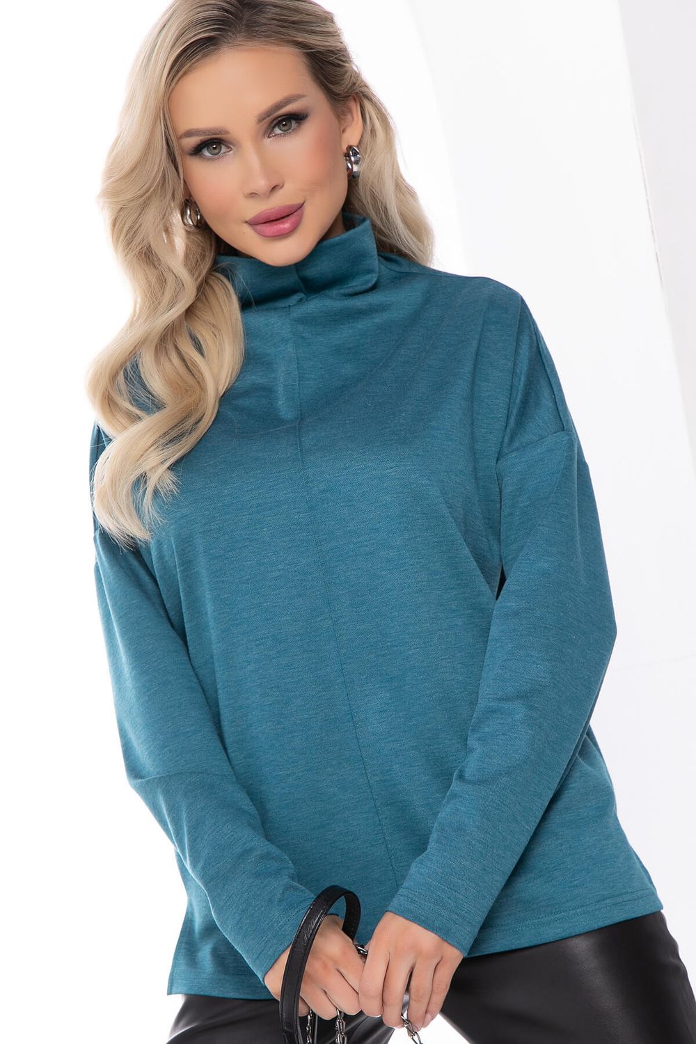 Джемпер "Нина" (морская волна) Б8090 LT Collection