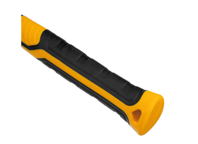 Киянка резиновая Denzel 450 г, черно-белая, фибергласовая рукоятка c TPR покрытием 11102