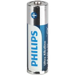Батарейки Philips LR6E2W/51 АА алкалиновые 1,5v 2 шт. LR6-2BL Ultra (2/24/144/11520)