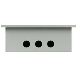 Корпус металлический встраиваемый ЭРА ЩРВ-36 (500х300х120) IP31 УХЛЗ серый