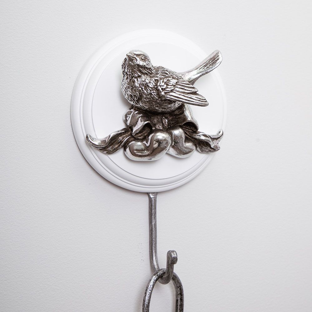 Настенный крючок Нежность Белый