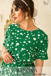 Платье 2460-зеленый Minova