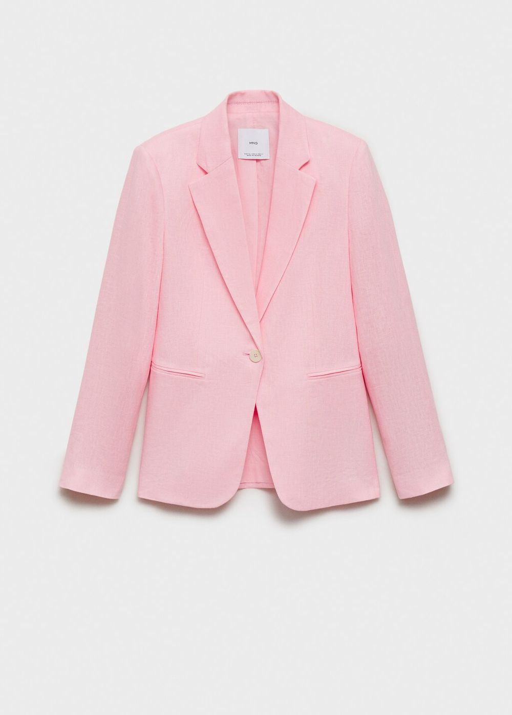 Костюмный блейзер изо льна