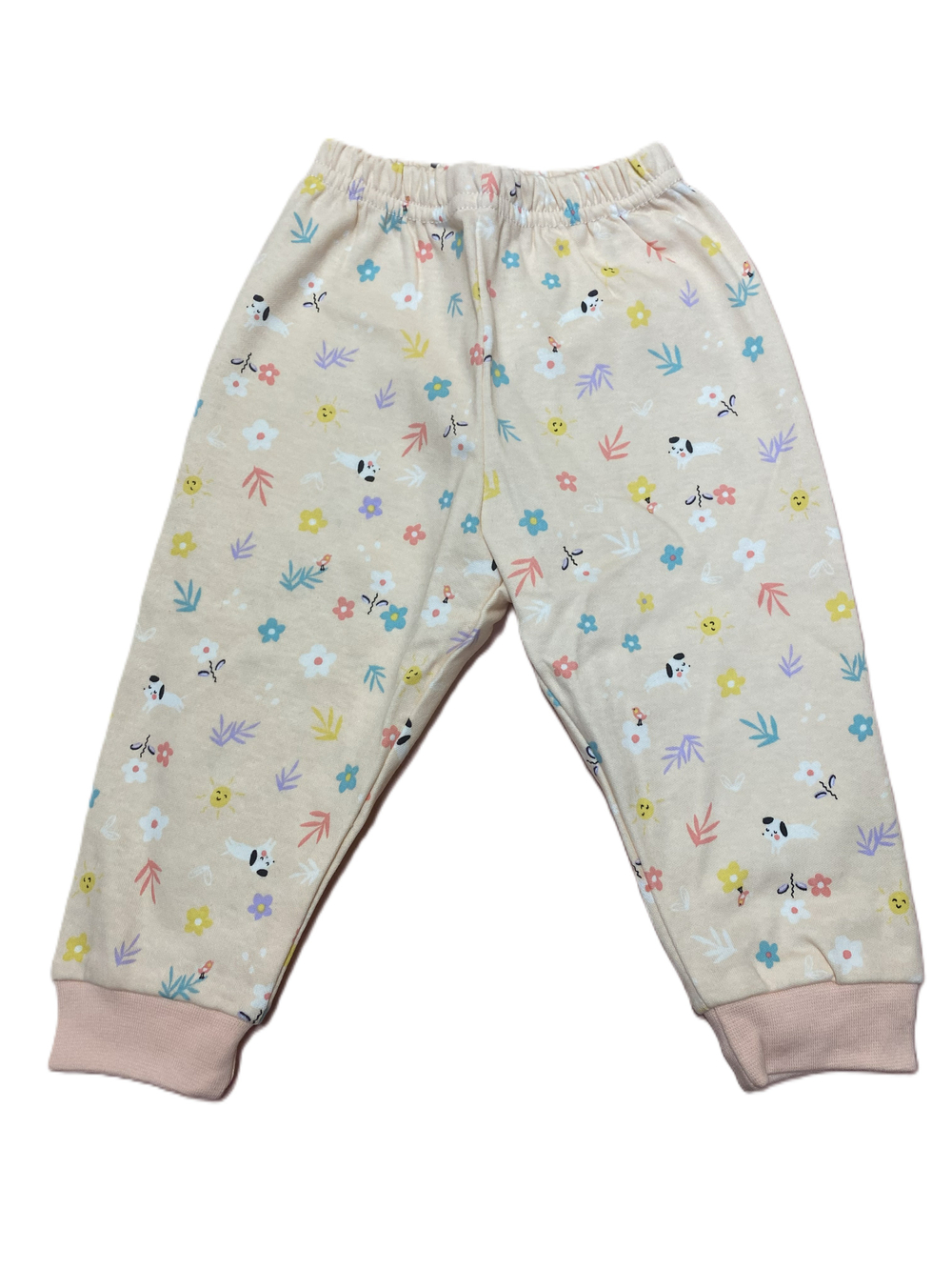 Штанишки с манжетом из интерлока (100% хлопок) на рост 74 см