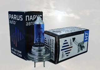 Автолампа H7 12V 55W (PX26d) ParusAuto #37250