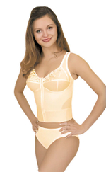 Полуграция - корректор осанки с передней застежкой Lora Tonus Elast, Бежевый 75E