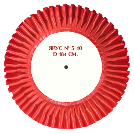 Ярус № 3-40. Диаметр 184 мм. Цвета лент в ассортименте.
