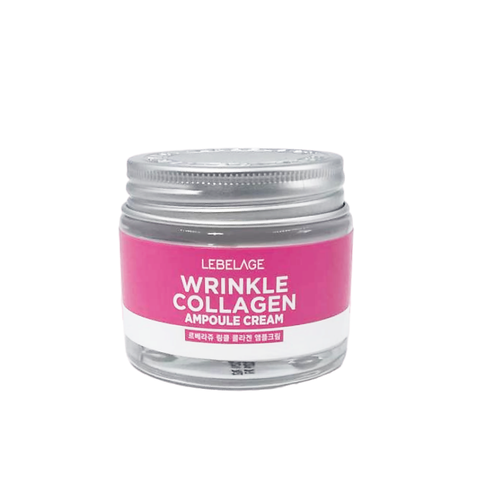 LEBELAGE Крем для лица с Коллагеном ампульный Ampule Cream Wrinkle Collagen 70 мл