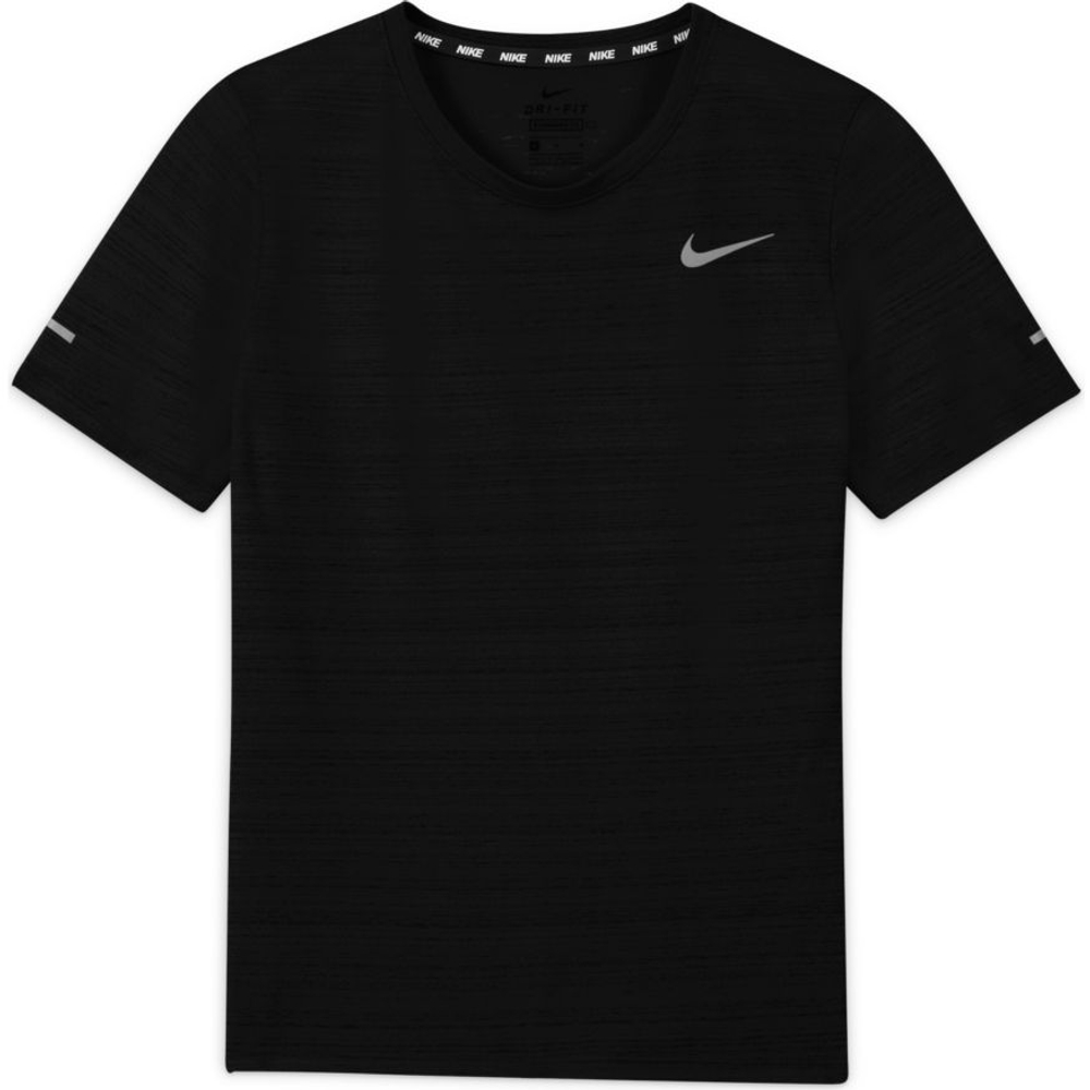 Детская теннисная футболка Nike Dri-Fit SS Miler Top - black