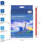 Карандаши акварельные 18 цв. Гамма Лицей + кисть