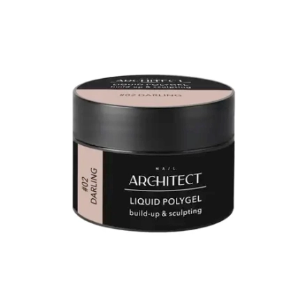 Nail ARCHITECT LIQUID POLYGEL - 02 Darling Жидкий полигель для укрепления и наращивания ногтей, 50 мл