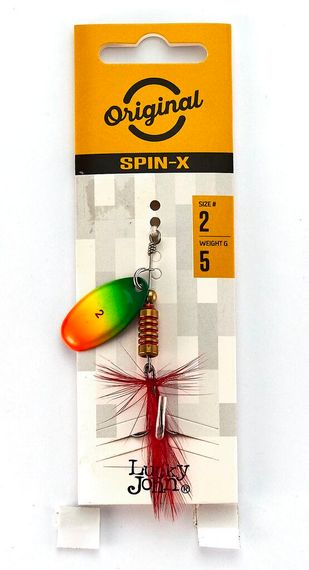 Блесна вращ. Lucky John SPIN X ROUND 02 5,0г FT