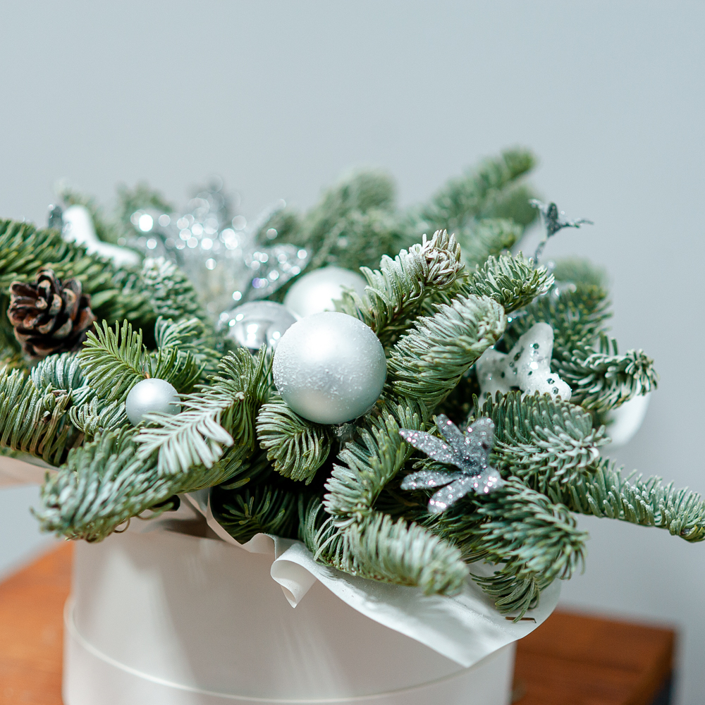 Новогодняя композиция из нобилиса 10