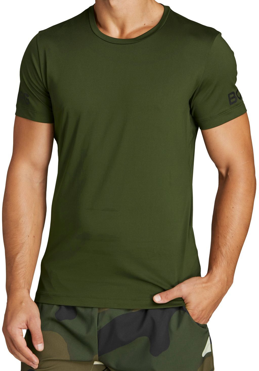 Мужская теннисная футболка Björn Borg T-shirt M - rosin