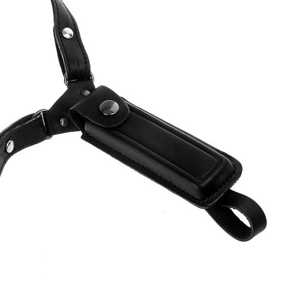 Кобура операт. под ПМ вертик. с запасной обоймой ПМ черная (HS-ОК-1-Нч) Helios