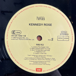Винтажная виниловая пластинка LP Kennedy Rose Hai Ku (Germany 1989)
