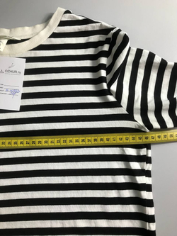 Свитшот H&M в актуальную полоску, маркировка L, визуально 48 размер