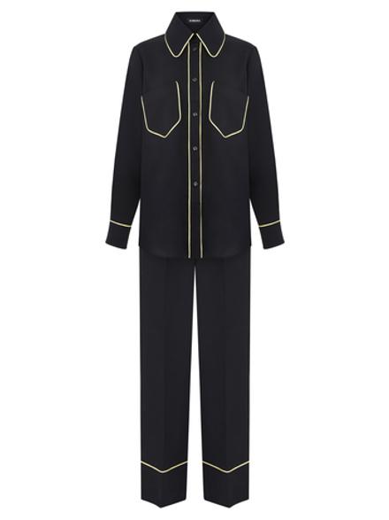 Костюм брючный с кантом