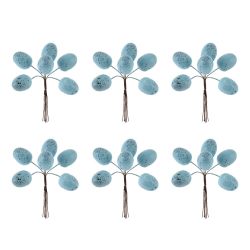 GAEM Набор из 6-ти изделий декоративных "Яйца пасхальные", L17 W3,5 H18/10 см