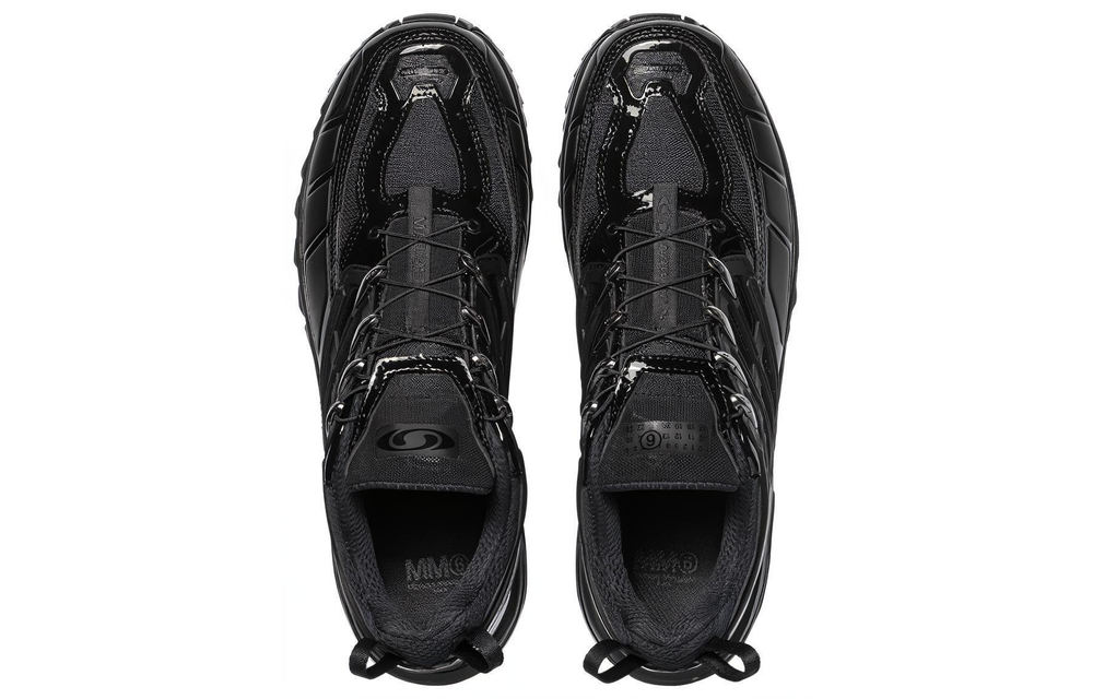 MM6 Maison Margiela SALOMON Salomon ACS Pro Advanced round head comfortable non-slip wear-resistant breathable low-cut outdoor functional shoes for men and women the same style black