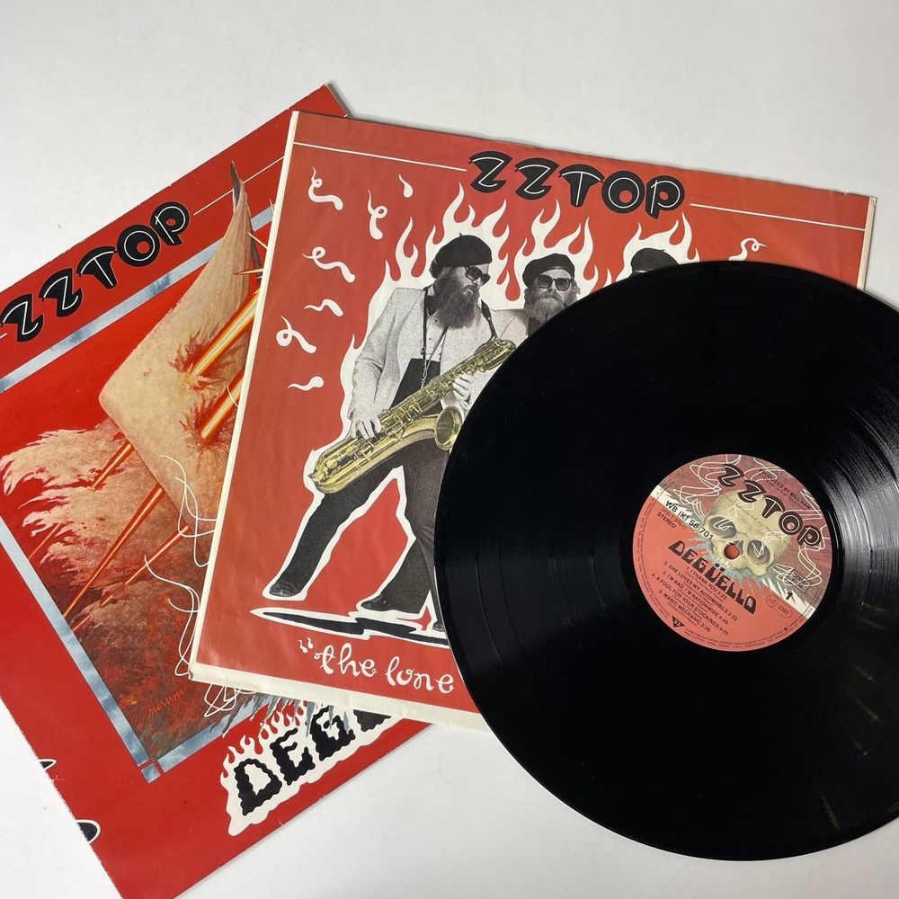 Винтажная виниловая пластинка LP ZZ Top Deguello (Germany 1979)