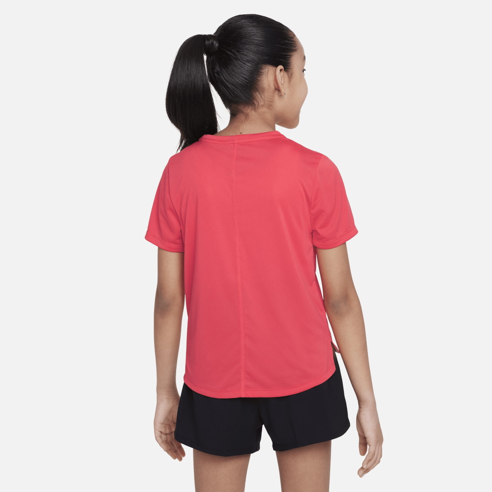 Одежда для тенниса Девочки, Футболка NIKE DRI FIT ONE SS TOP .