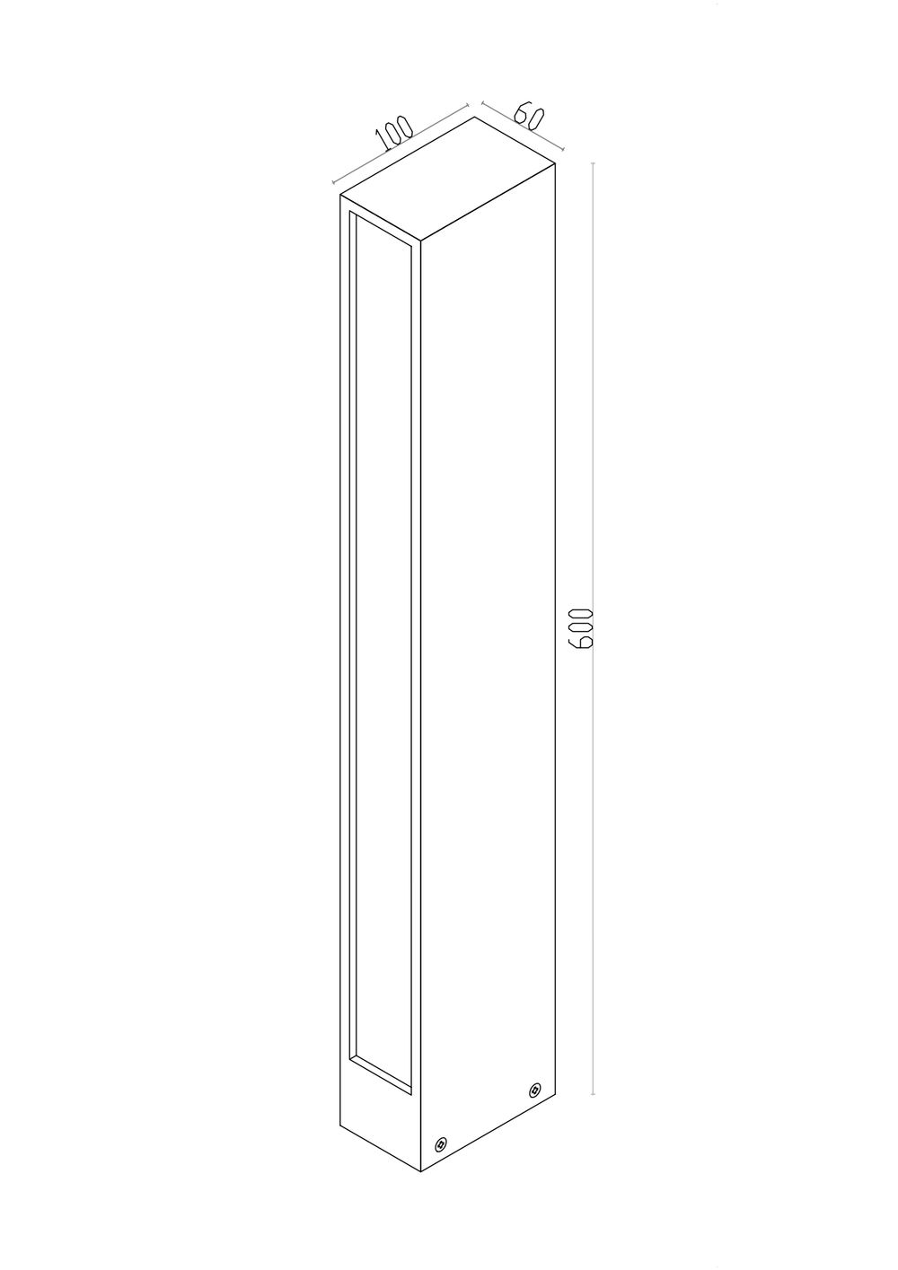 Ландшафтный светодиодный светильник Maytoni Hof O422FL-L12GF