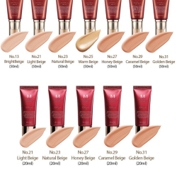 Missha M Perfect Cover BB Cream SPF42/PA+++ тональный крем с прекрасной кроющей способностью тон № 21 светлый беж
