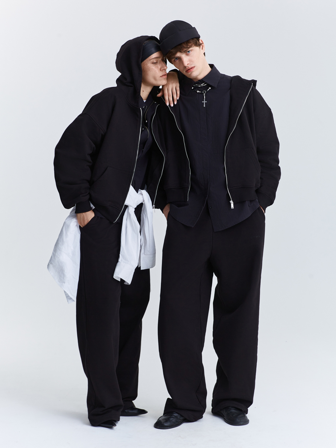 Зип худи из футера