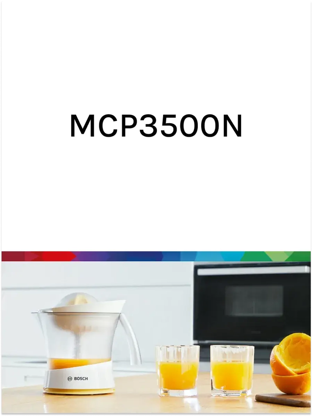 Соковыжималка Bosch MCP3500N тип CNZP3