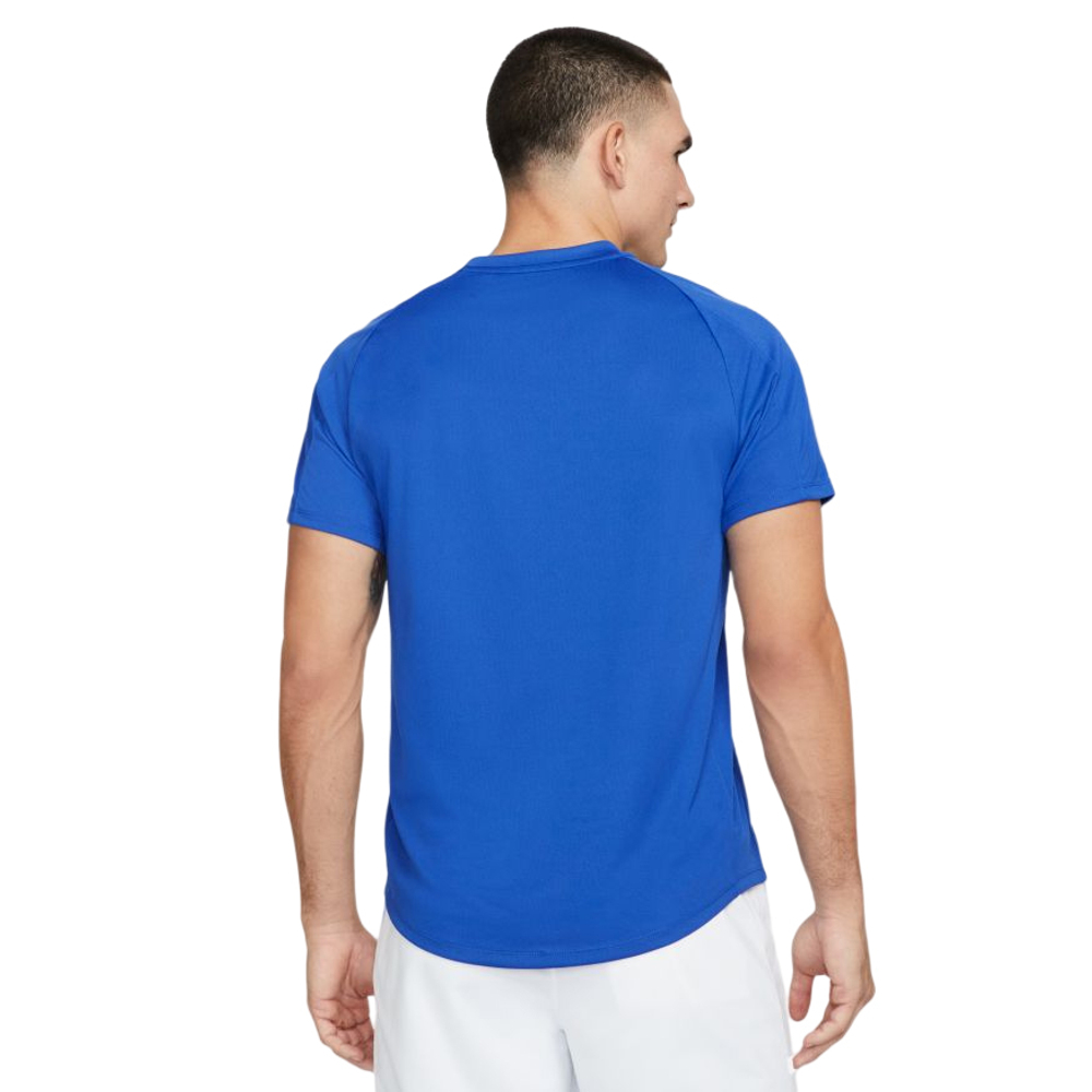 Мужская теннисная футболка Nike Court Dri-Fit Victory - game royal/game royal/white