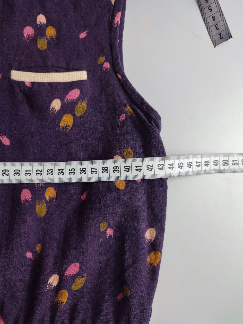 Платье Yachi шерстяное с красивым принтом 44/46 размер