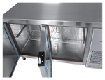 Стол холодильный Abat СХС-60-01-СО (2 двери, с бортом)