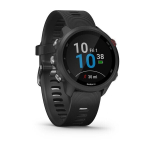 Умные часы Garmin Forerunner 245 Music черные с черным ремешком