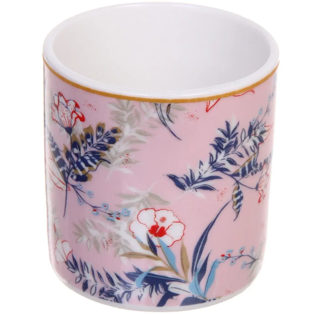 Кофейный набор 12 предметов «Paradise» (6кружек 90мл+6блюдец), розовый