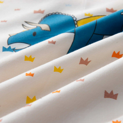 Детское постельное белье Sofi De MarkO Дино желтое