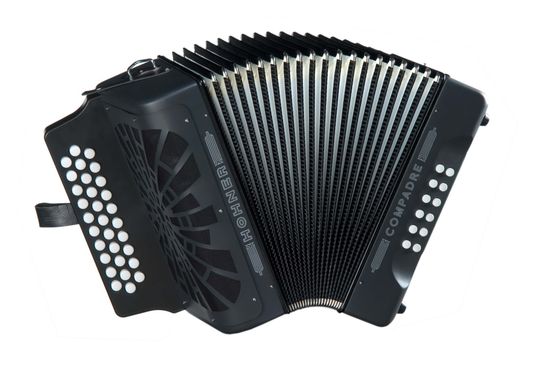 Аккордеон диатонический HOHNER Compadre ADG black