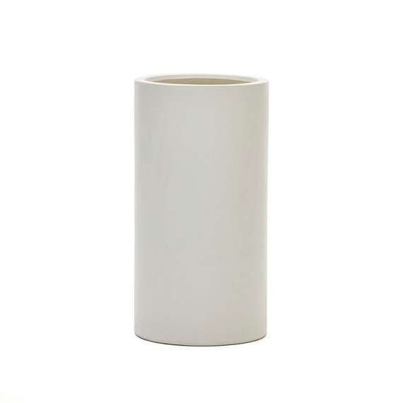 Кашпо Aiguablava, Ø42х80 см, белый цемент