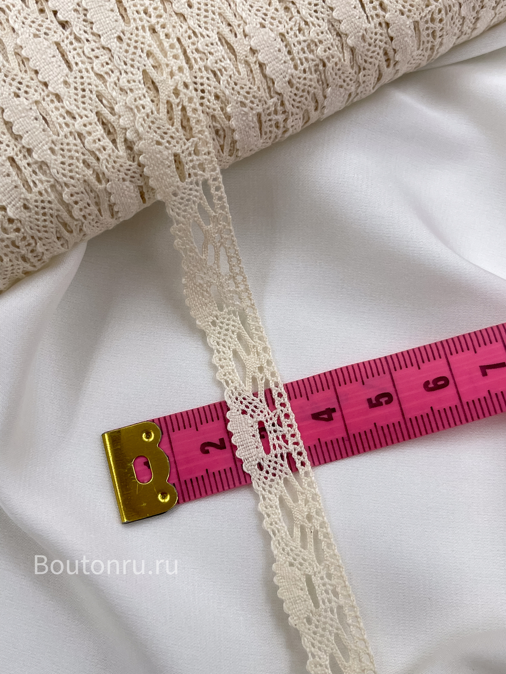бежевое кружево шириной 11 мм